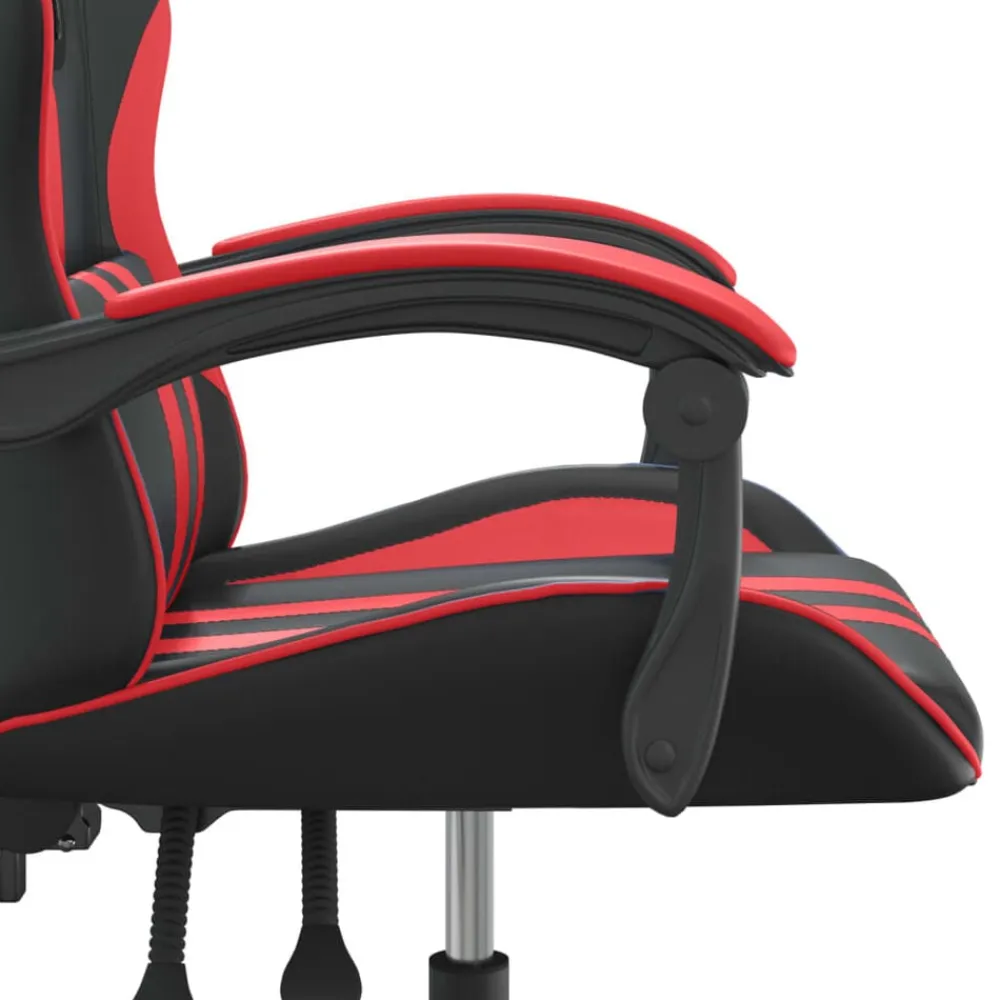 vidaXL Sillas-Silla gaming cuero sintético