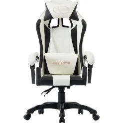 vidaXL Mobiliario De Oficina-Silla gaming de cuero sintético