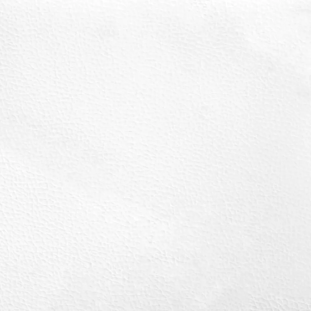 vidaXL Silla gaming giratoria cuero sintético Blanco y negro
