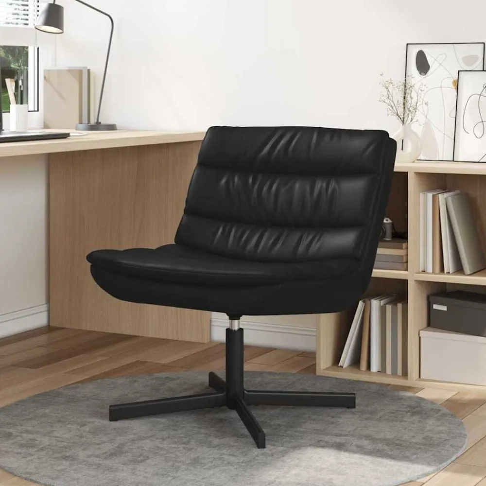 vidaXL Sillas-Silla giratoria 63 x 75 x 76 cm PU