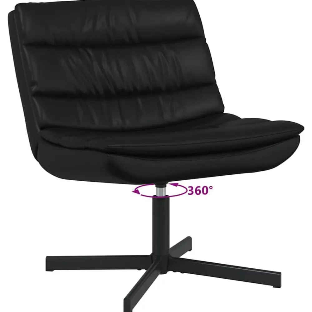 vidaXL Sillas-Silla giratoria 63 x 75 x 76 cm PU