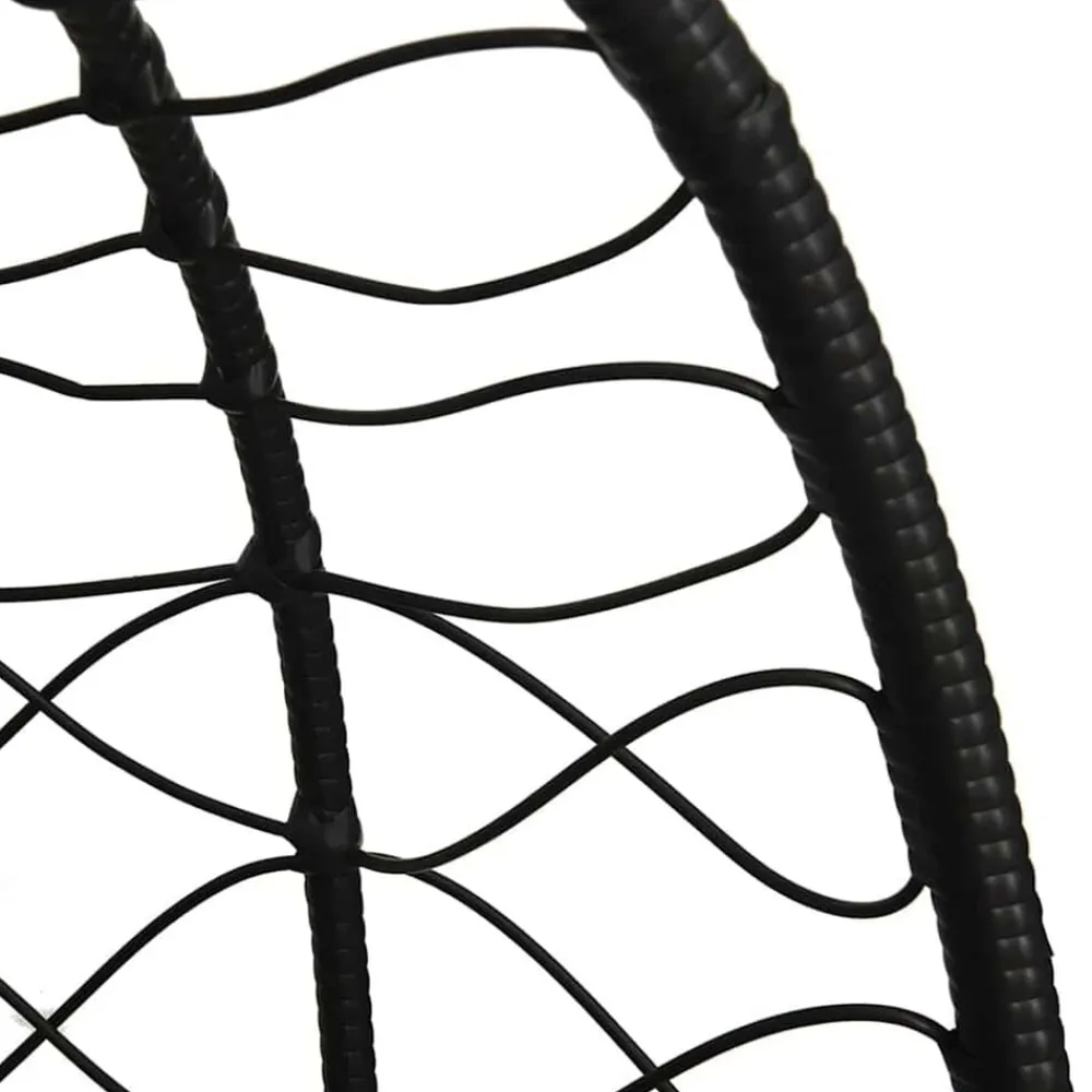 vidaXL Jardín-Silla huevo colgante Manual 91,5 x 54,5 x 107 cm