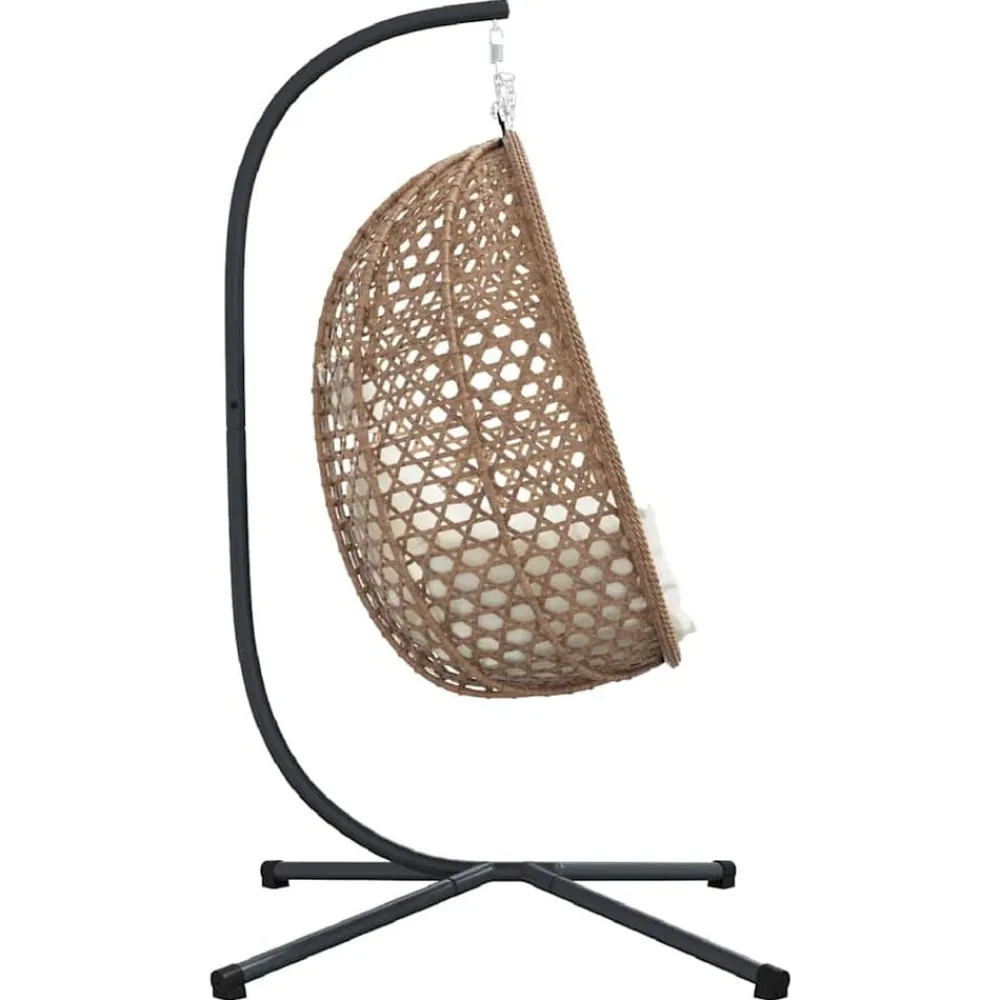 vidaXL Jardín-Silla huevo colgante Manual 104 x 100 x 191 cm