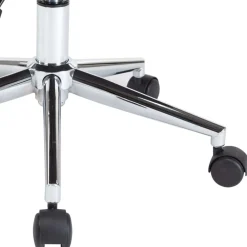 vidaXL Mobiliario De Oficina-Silla oficina giratoria madera curvada cuero sintético