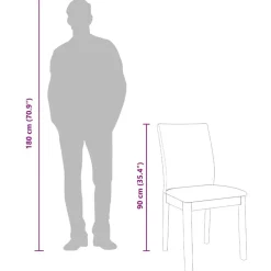 vidaXL Sillas de comedor con cojines 2 uds madera maciza marrón caucho Marr&oacute;n y claro Best