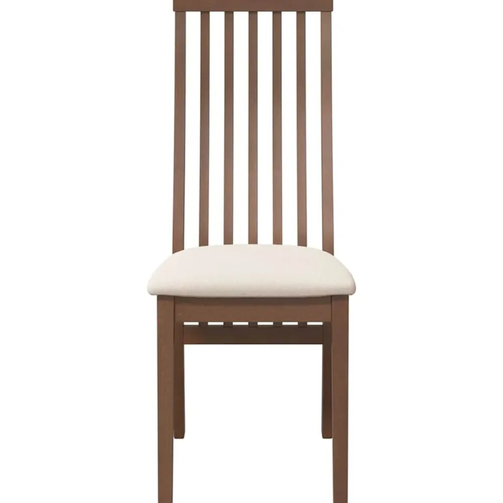 vidaXL Sillas-Sillas de comedor con cojines 2 uds madera maciza marrón caucho