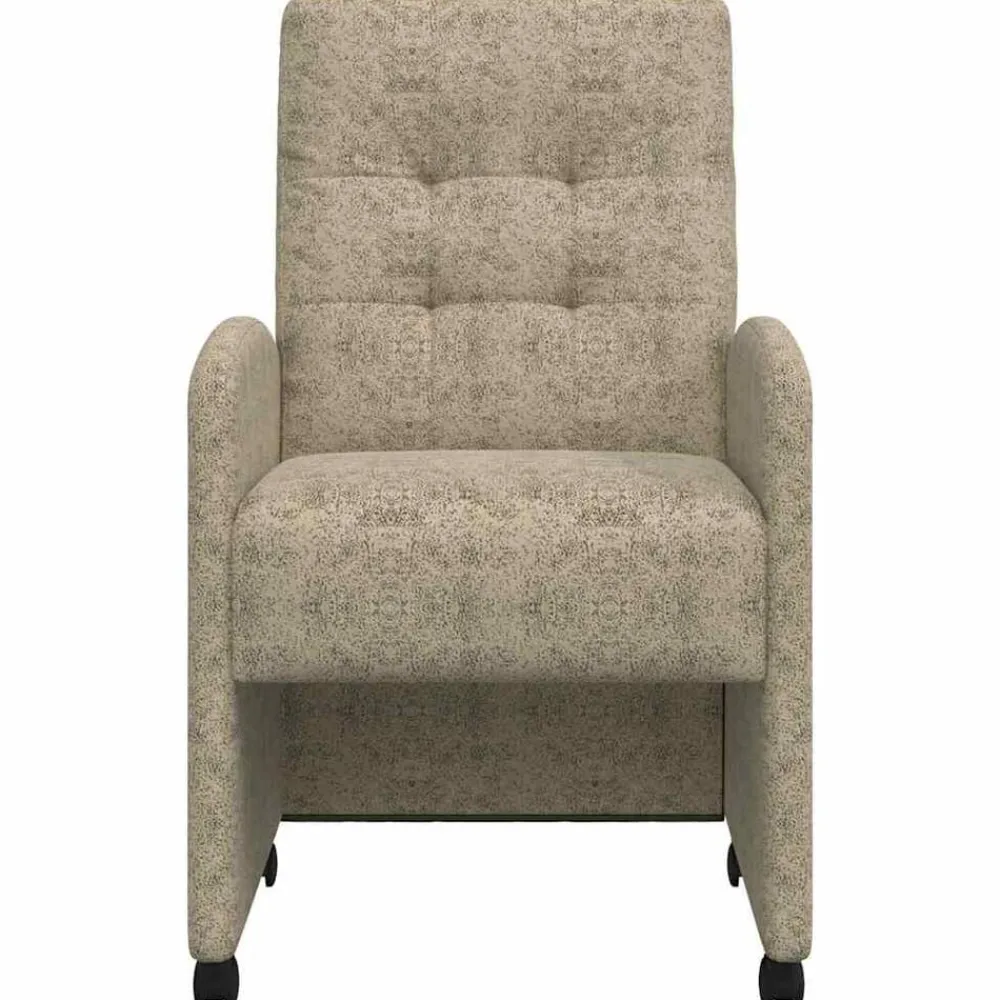 vidaXL Sillas de Comedor con Ruedas 2 pcs 58 x 67 x 97 cm Gris claro Sale