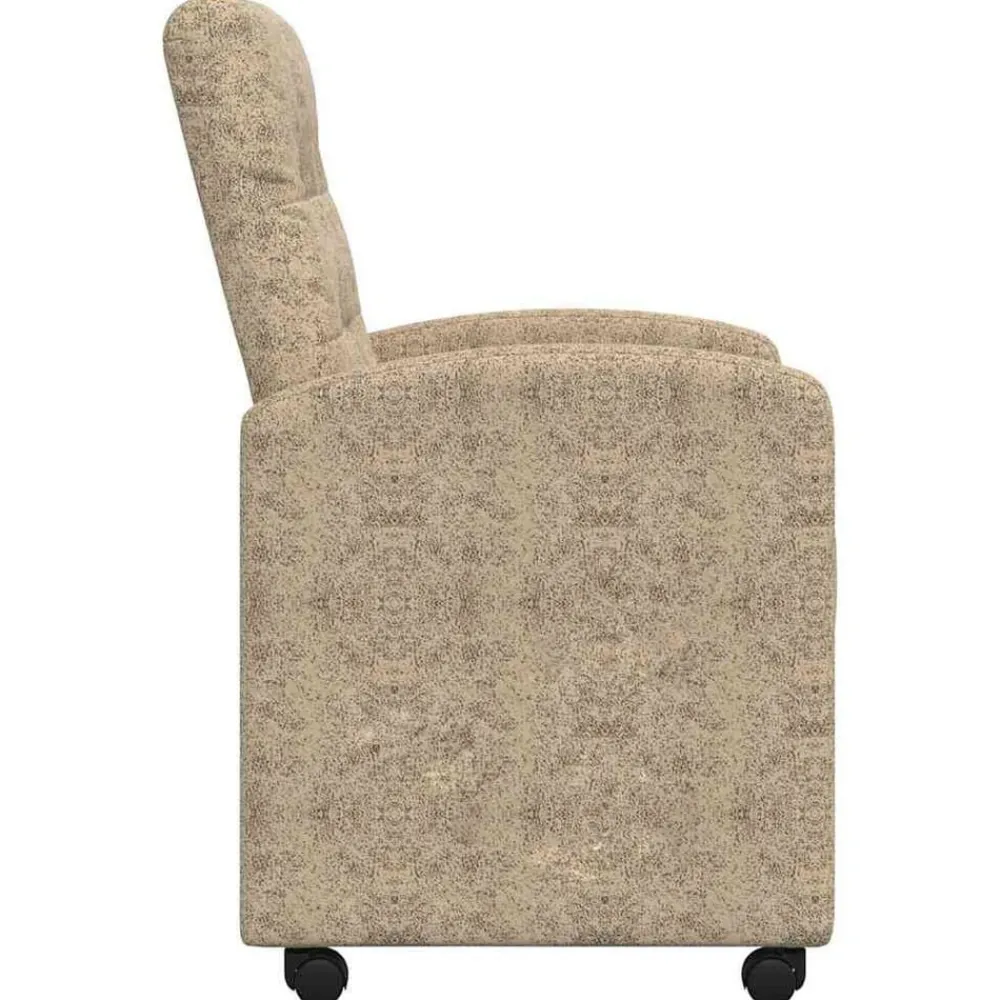 vidaXL Sillas de Comedor con Ruedas 2 pcs 58 x 67 x 97 cm Gris claro Sale