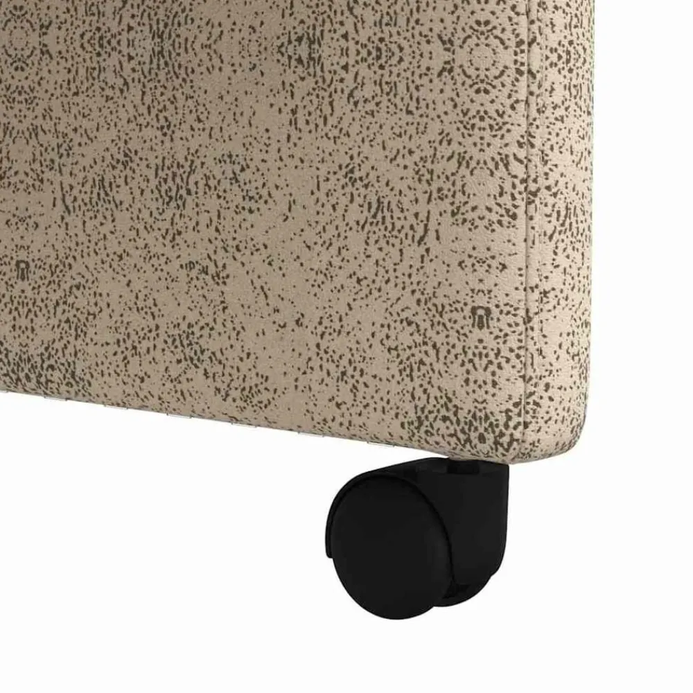 vidaXL Sillas de Comedor con Ruedas 2 pcs 58 x 67 x 97 cm Gris claro Sale