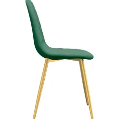 vidaXL Sillas-Sillas de comedor 2 unidades terciopelo