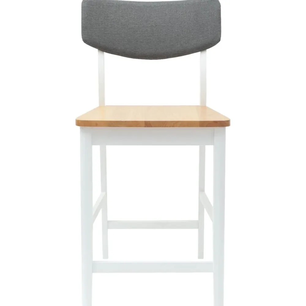 vidaXL Sillas de comedor 2 pcs 48 x 49 x 95 cm Madera de Caucho Sólido y natural Hot