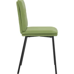 vidaXL Sillas de comedor 4 unidades terciopelo Verde claro Hot