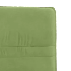 vidaXL Sillas de comedor 4 unidades terciopelo Verde claro Hot