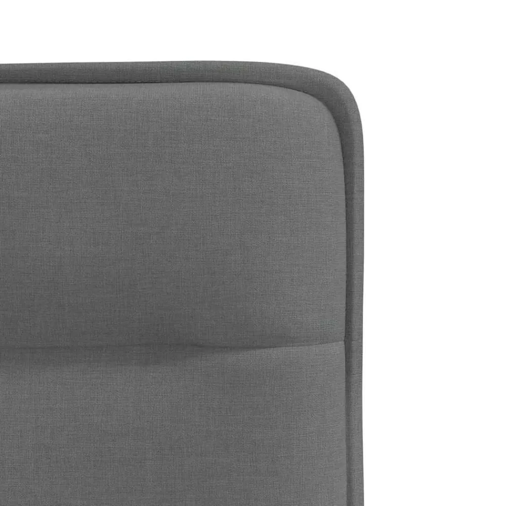 vidaXL Sillas-Sillas de comedor giratorias 4 unidades tela