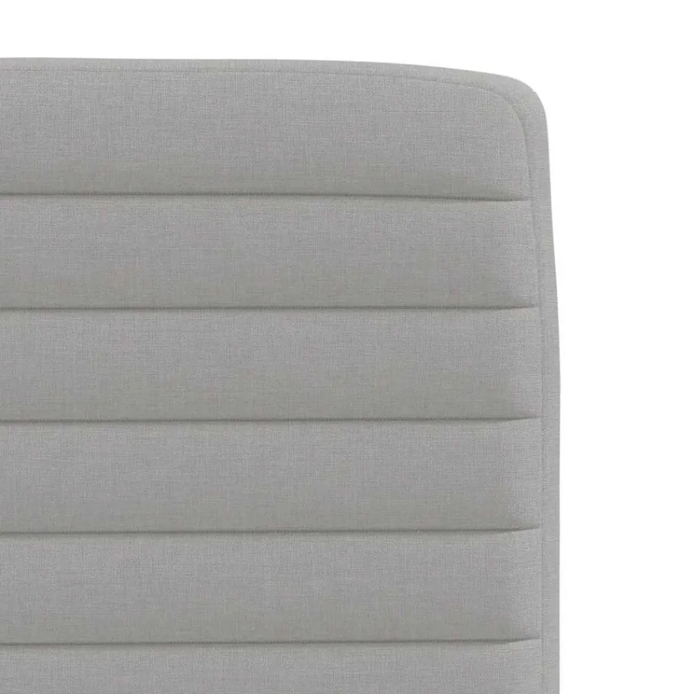 vidaXL Sillas de comedor 4 uds tela Gris nube Discount