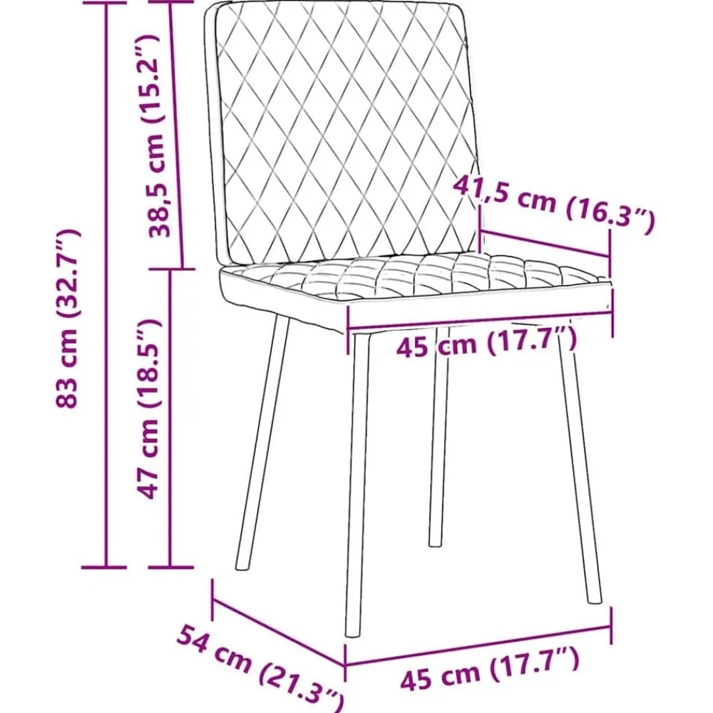 vidaXL Sillas de comedor 4 unidades cuero sintético Blanco Sale