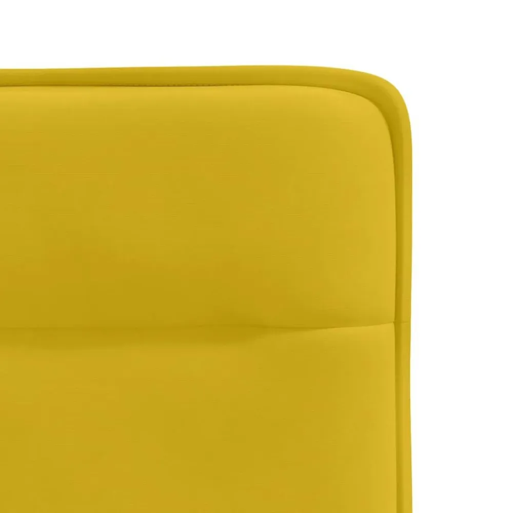 vidaXL Sillas de comedor 4 unidades terciopelo Amarillo New