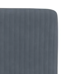 vidaXL Sillas-Sillas de comedor 4 unidades terciopelo