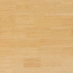 vidaXL Sillas de comedor con cojines 2uds madera maciza natural caucho Natural y crema Hot