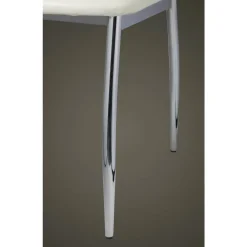 vidaXL Sillas-Sillas de comedor 2 unidades cuero sintético