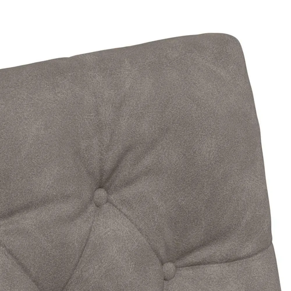 vidaXL Sillas de Comedor con Ruedas 2 pcs 58 x 67 x 97 cm Gris Outlet
