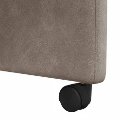 vidaXL Sillas de Comedor con Ruedas 2 pcs 58 x 67 x 97 cm Gris Outlet