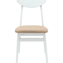 vidaXL Sillas de comedor 2 pcs 42 x 47.5 x 81 cm y marrón Sale