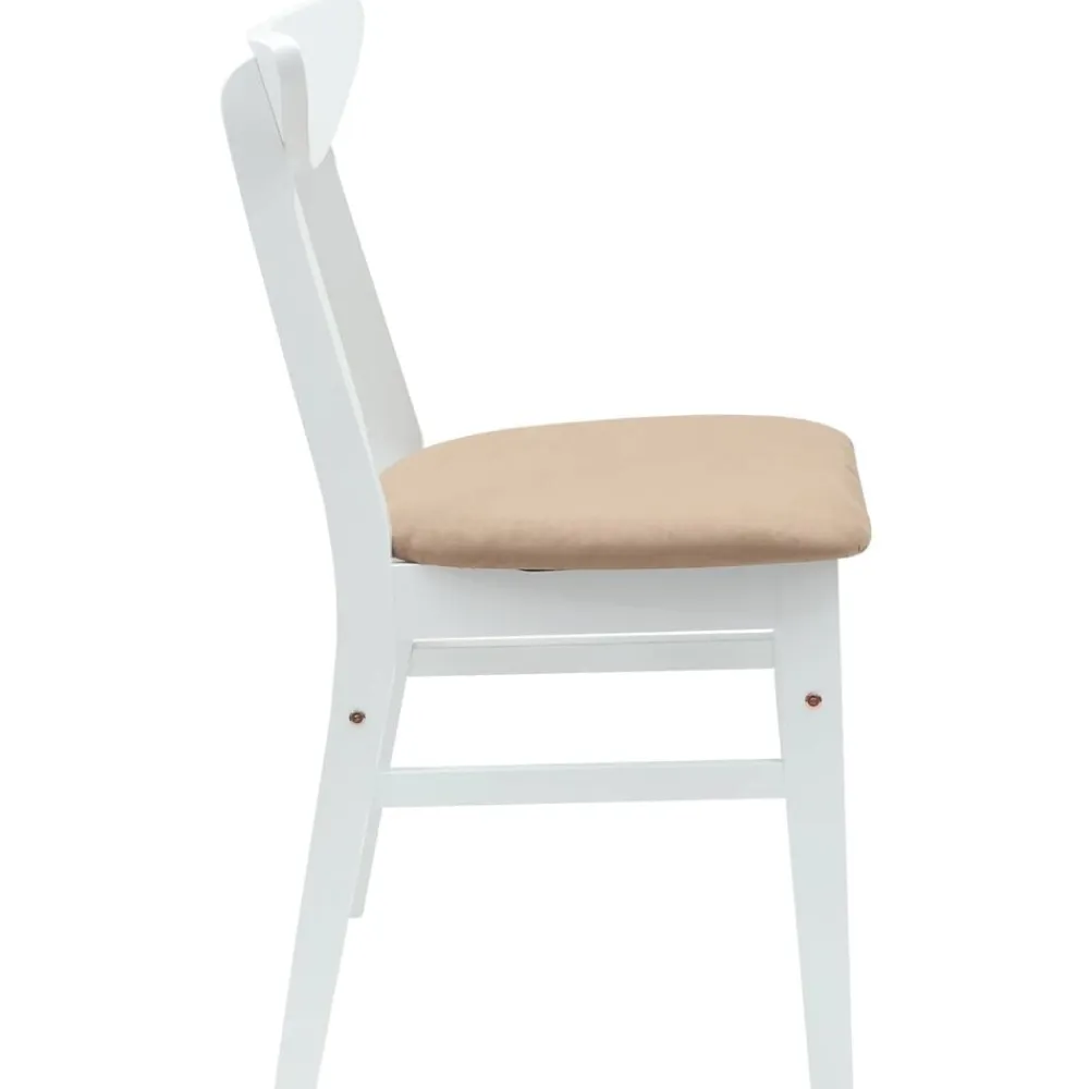 vidaXL Sillas de comedor 2 pcs 42 x 47.5 x 81 cm y marrón Sale
