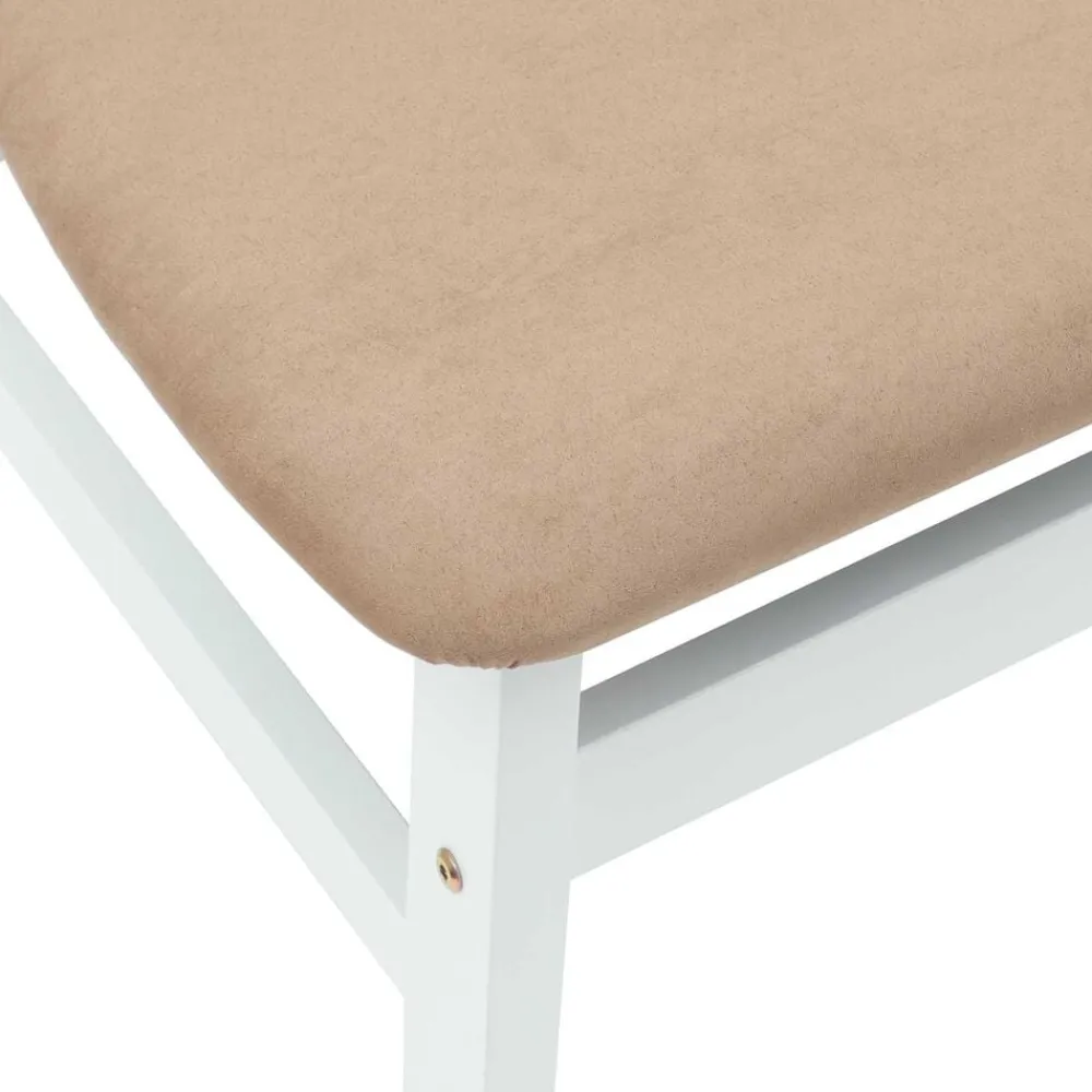 vidaXL Sillas de comedor 2 pcs 42 x 47.5 x 81 cm y marrón Sale