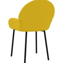 vidaXL Sillas-Sillas de comedor 2 unidades terciopelo