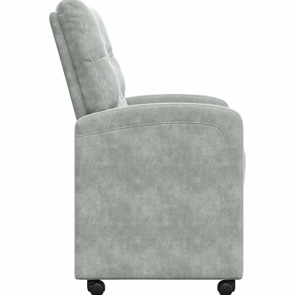 vidaXL Sillas-Sillas de Comedor con Ruedas 2 pcs 58 x 67 x 97 cm