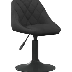 vidaXL Sillas-Sillas de comedor giratorias 2 uds terciopelo