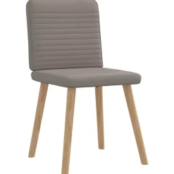 vidaXL Sillas de comedor 4 unidades tela taupe Taupé Online