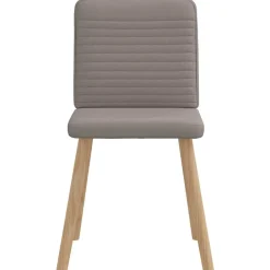 vidaXL Sillas de comedor 4 unidades tela taupe Taupé Online