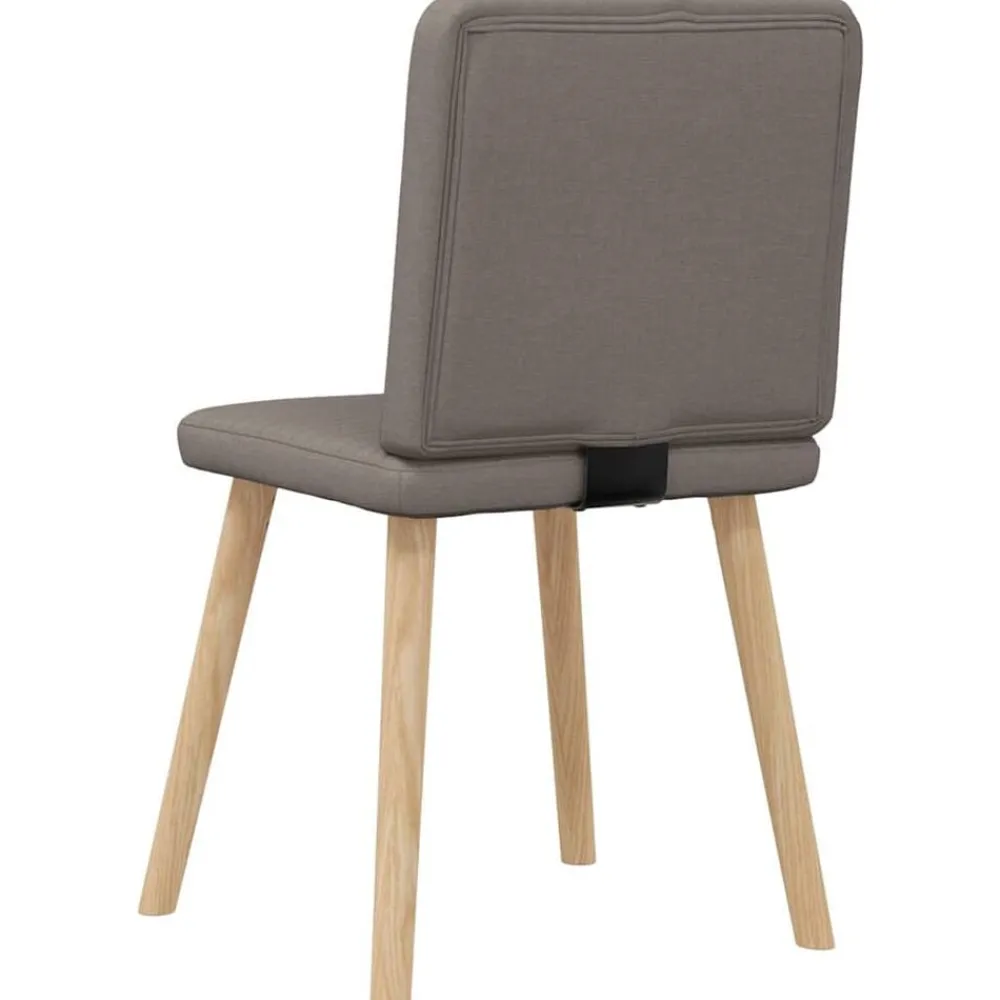 vidaXL Sillas de comedor 4 unidades tela taupe Taupé Online