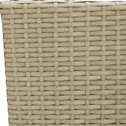 vidaXL Muebles De Jardín-Sillas de jardín 4 unidades ratán sintético