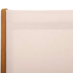 vidaXL Muebles De Jardín-Sillas de jardín plegables 4 uds madera maciza acacia textileno