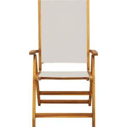 vidaXL Sillas de jardín plegables 4 uds madera maciza acacia textileno Gris Discount