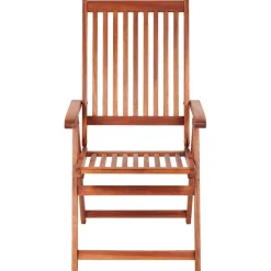 vidaXL Sillas plegables de jardín 2 uds madera maciza acacia marrón Best
