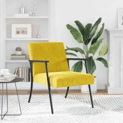 vidaXL Sillas-sillón 59 x 75 x 78 cm Terciopelo