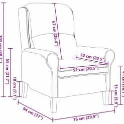vidaXL Sillas-sillón Terciopelo