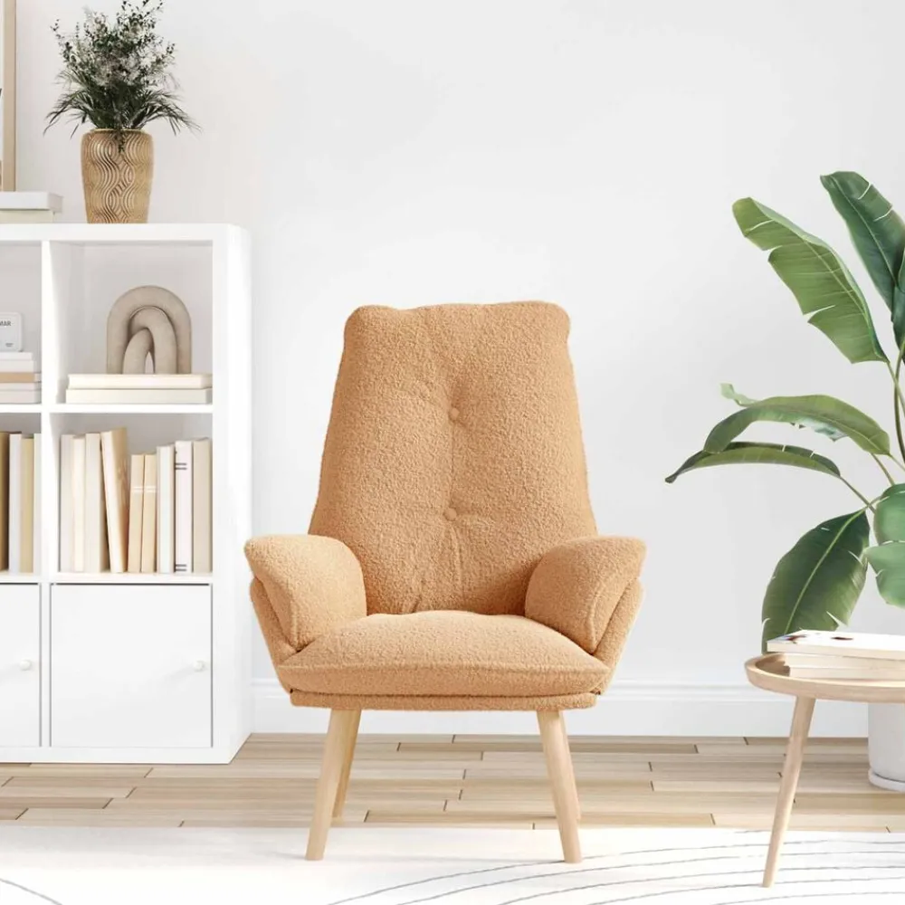 vidaXL Sillas-sillón 69 x 74 x 93 cm Tela Sherpa