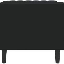 vidaXL Sofás-Sillón Chesterfield de cuero artificial