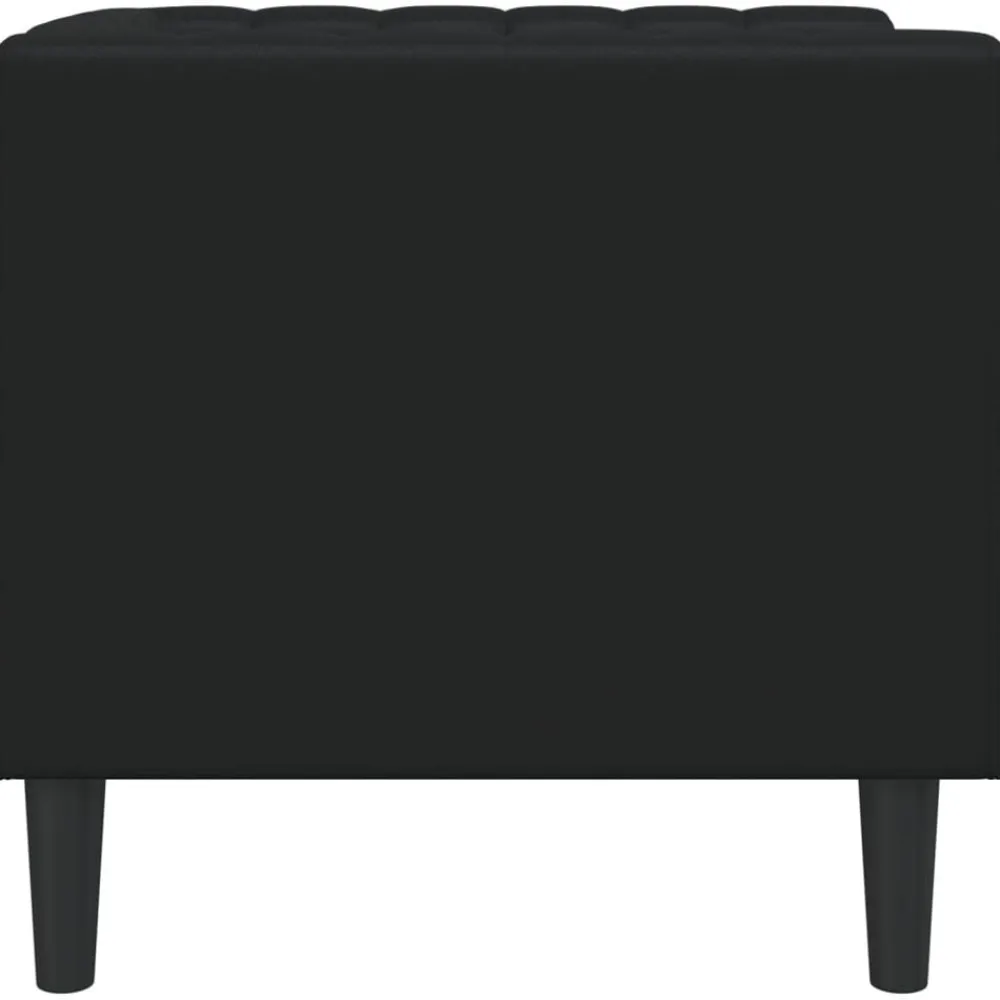 vidaXL Sofás-Sillón Chesterfield de cuero artificial