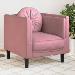 vidaXL Sofás-Sillón con cojín terciopelo