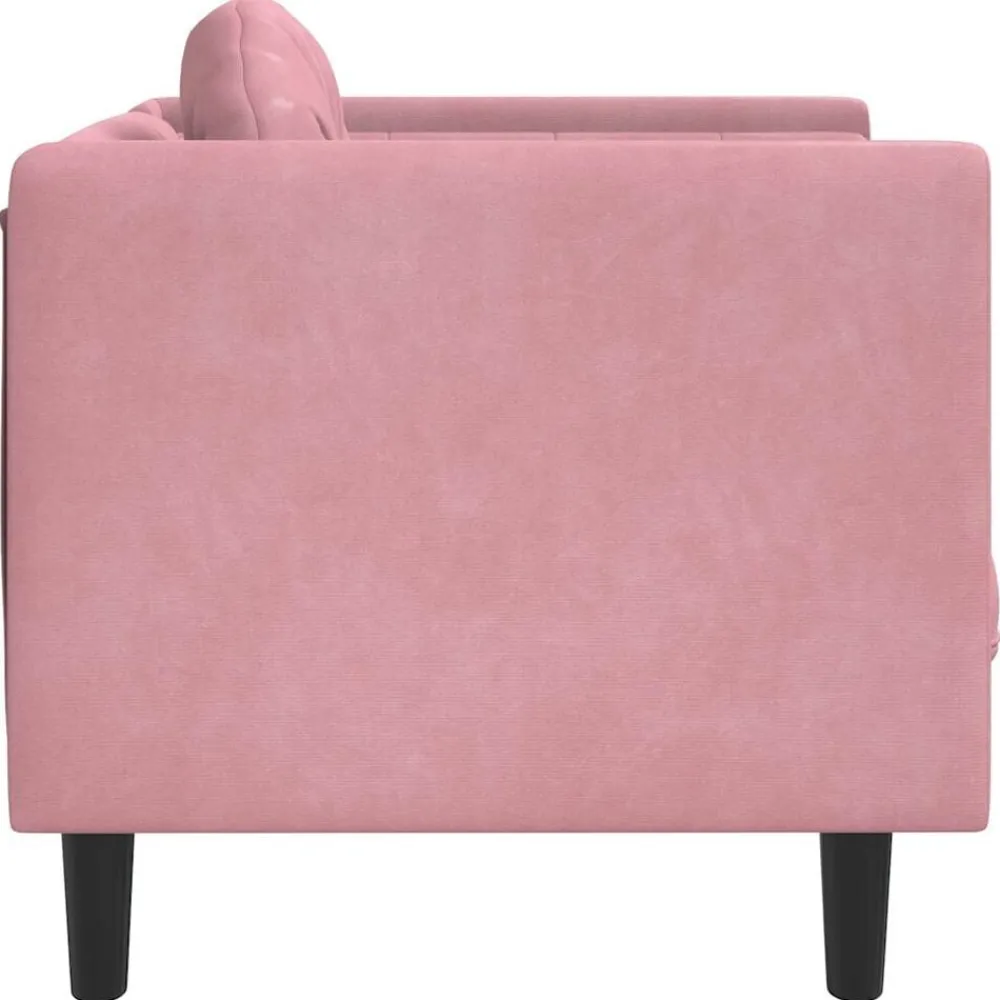 vidaXL Sofás-Sillón con cojín terciopelo