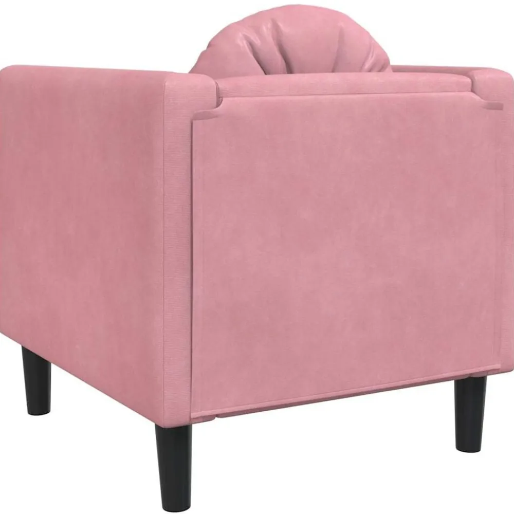 vidaXL Sofás-Sillón con cojín terciopelo