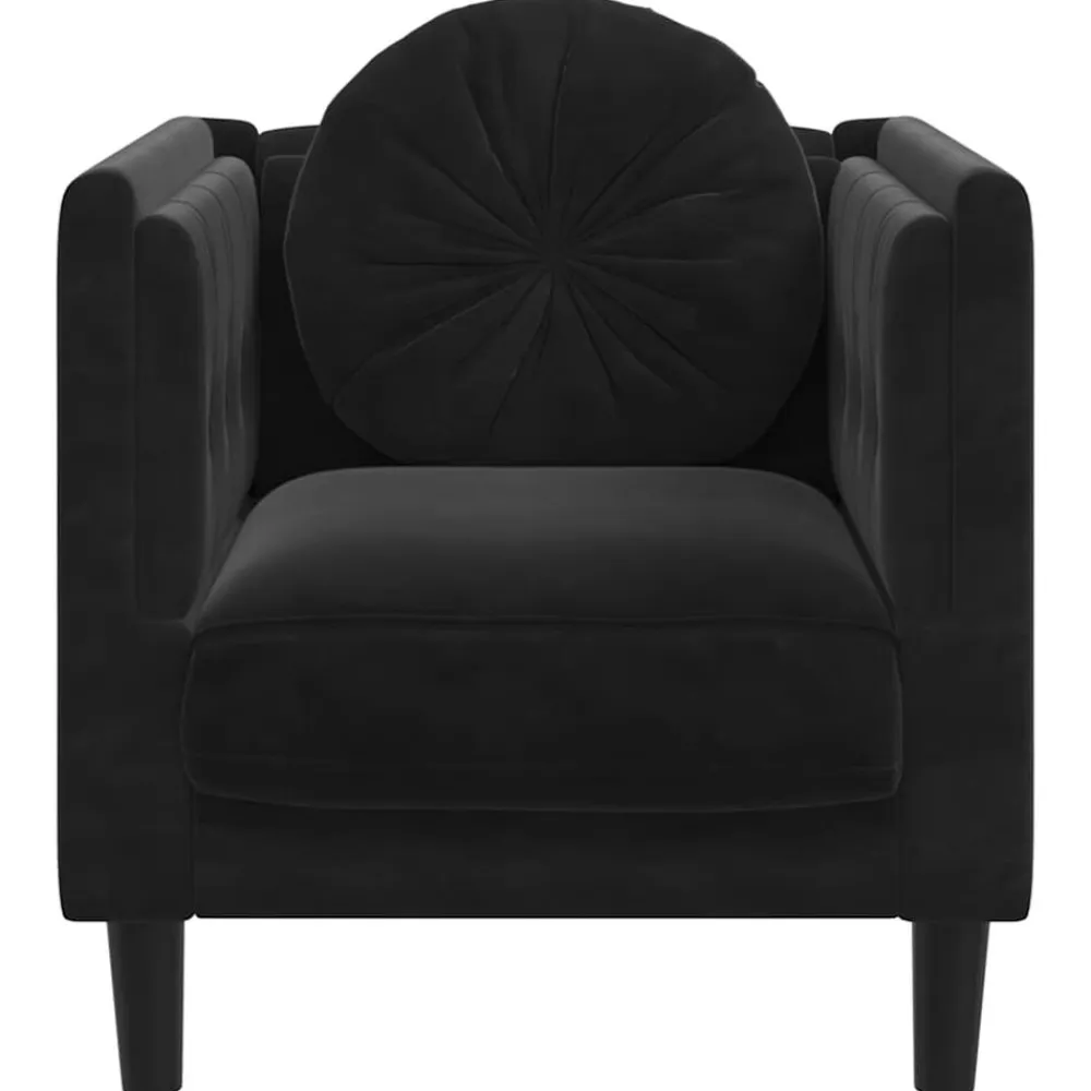 vidaXL Sofás-Sillón con cojín terciopelo