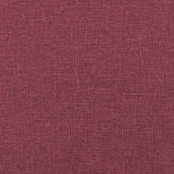 vidaXL Sofás-Sillón con taburete tela rojo tinto 60 cm