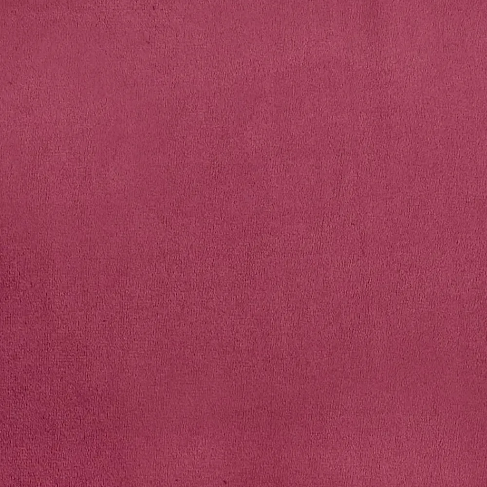 vidaXL Sofás-Sillón con taburete terciopelo rojo tinto 60 cm
